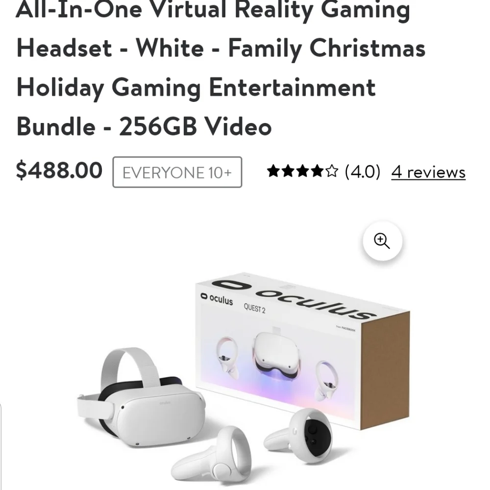 A oculus quest 2 256gb